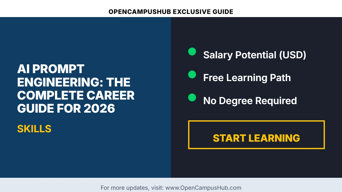 AI Prompt Engineering: The Complete Career Guide for 2026