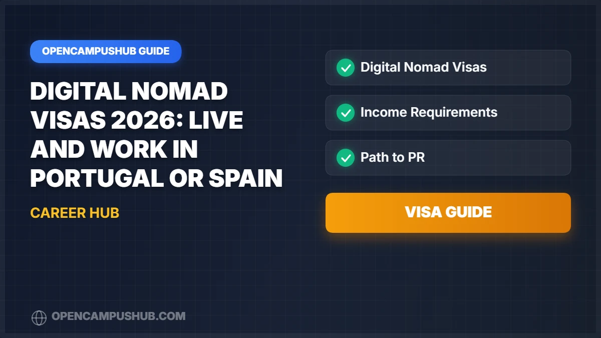 Digital Nomad Visas 2026: Live and Work in Portugal or Spain