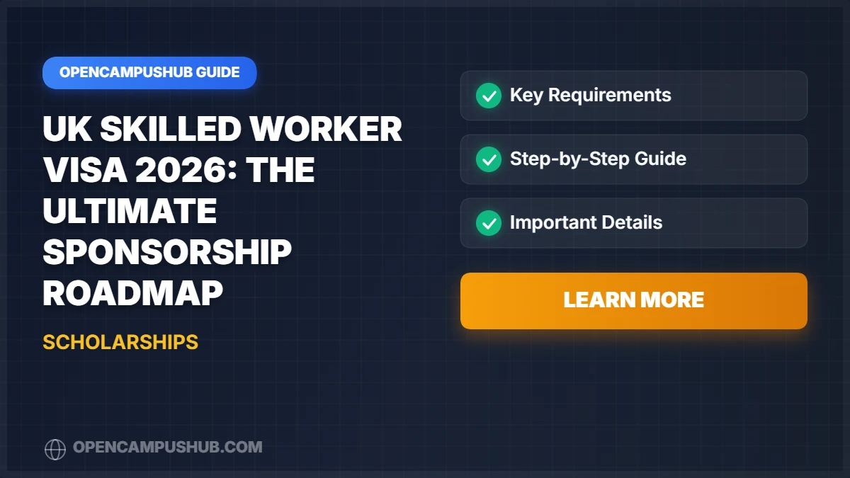 UK Skilled Worker Visa 2026: The Ultimate Sponsorship Roadmap