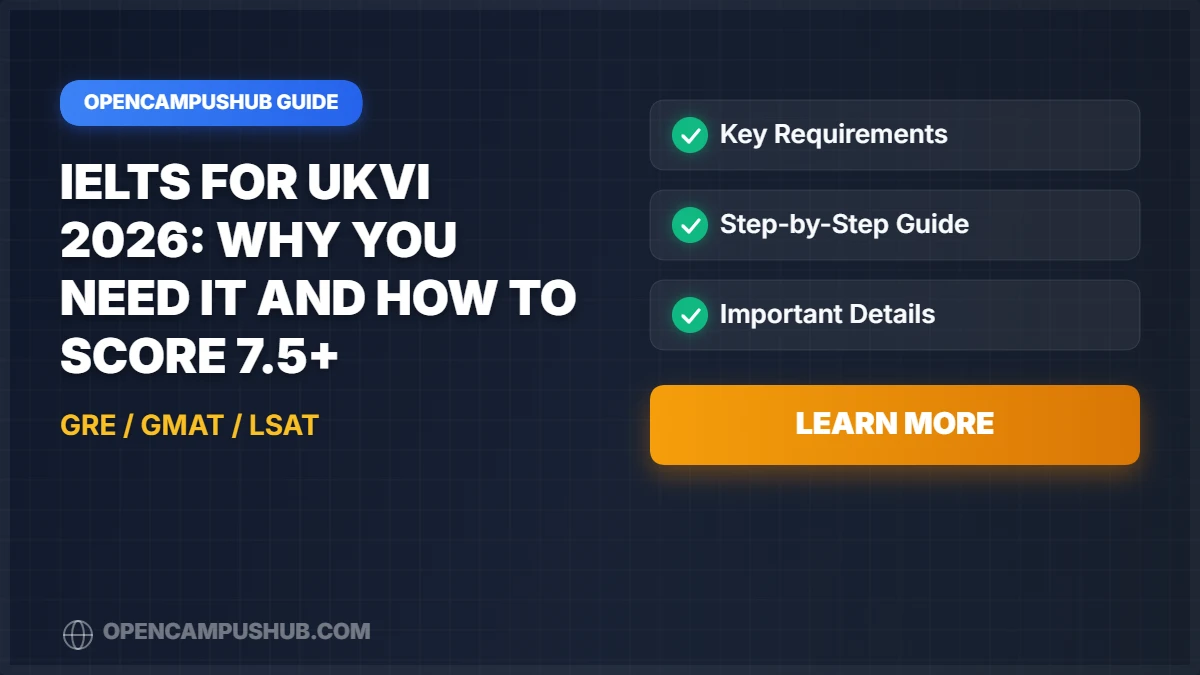 IELTS for UKVI 2026: Why You Need It and How to Score 7.5+