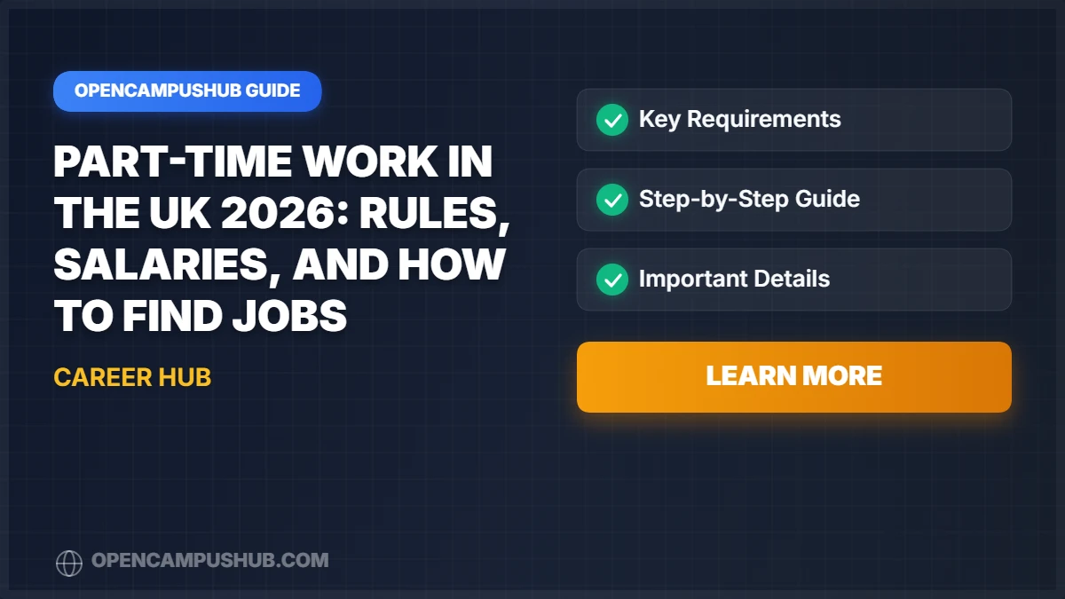 Part-Time Work in the UK 2026: Rules, Salaries, and How to Find Jobs