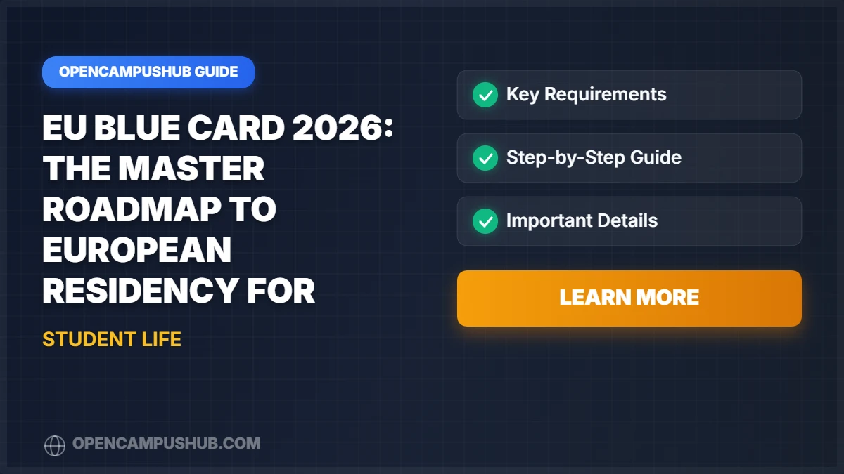 EU Blue Card 2026: The Master Roadmap to European Residency for High-Skilled Talent
