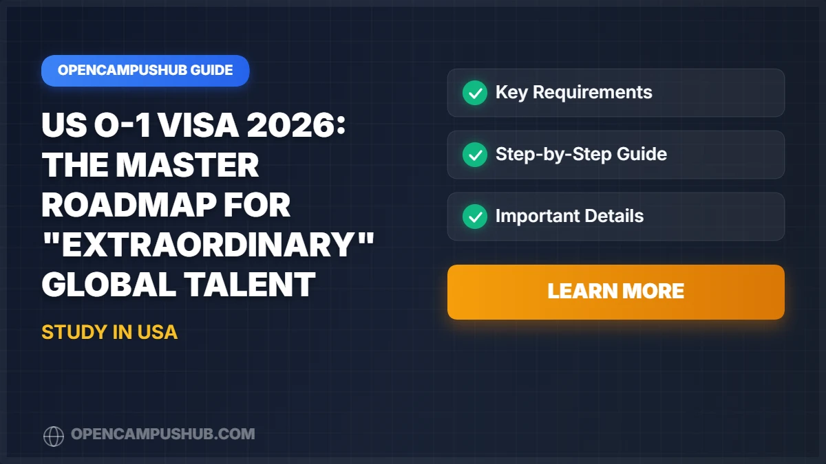 US O-1 Visa 2026: The Master Roadmap for "Extraordinary" Global Talent