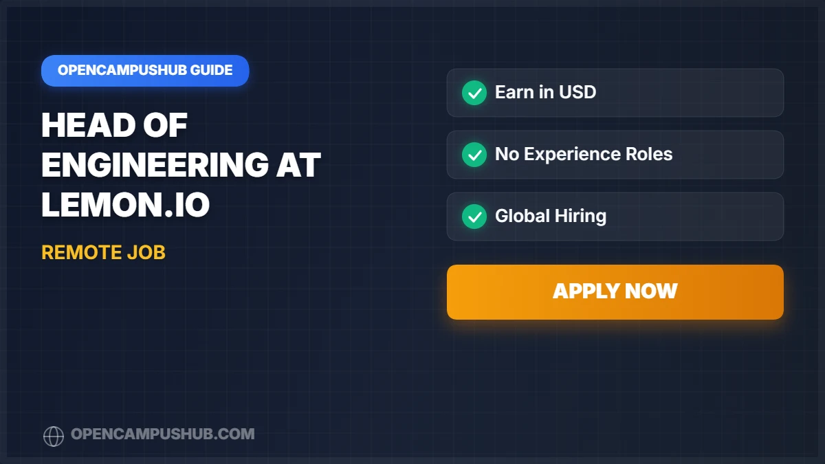 Head of Engineering at Lemon.io