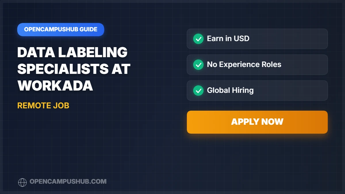 Data Labeling Specialists at Workada