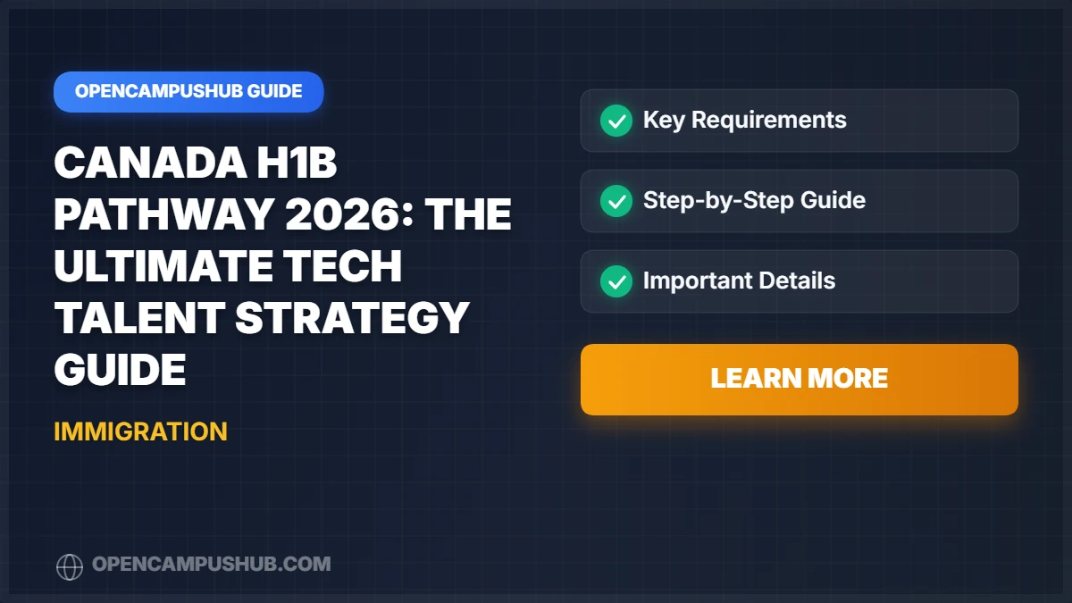 Canada H1B Pathway 2026: The Ultimate Tech Talent Strategy Guide