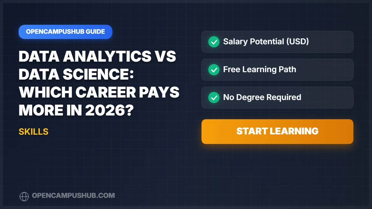 Data Analytics vs Data Science: Which Career Pays More in 2026?
