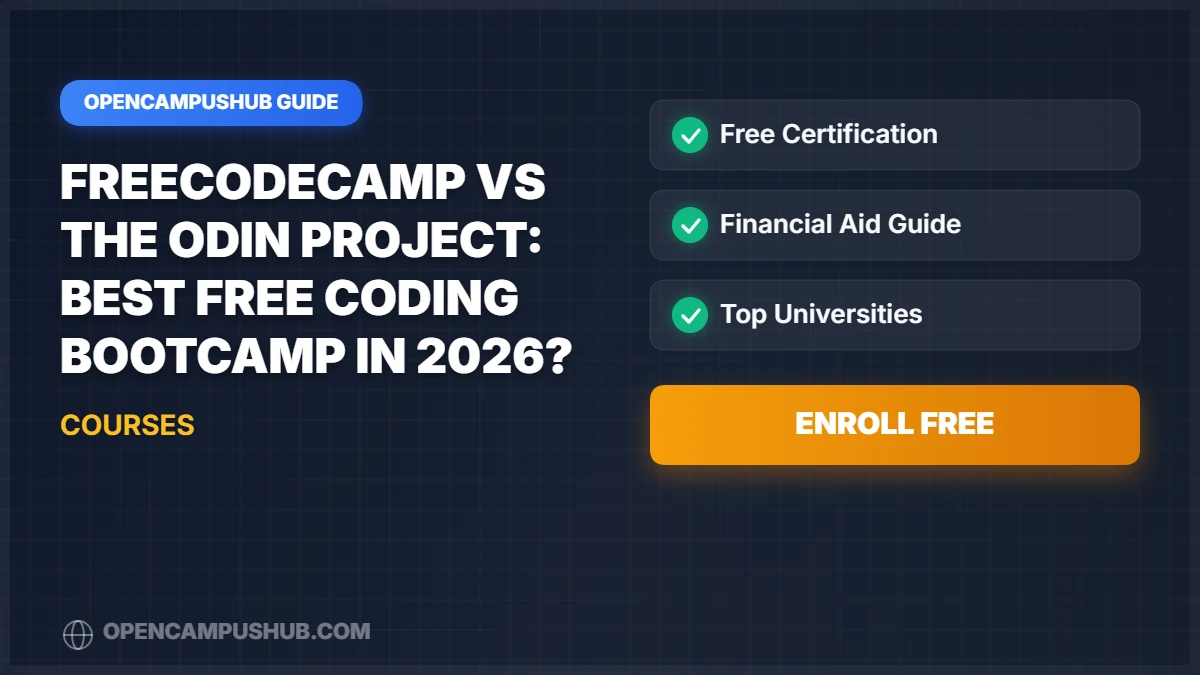 freeCodeCamp vs The Odin Project: Best Free Coding Bootcamp in 2026?