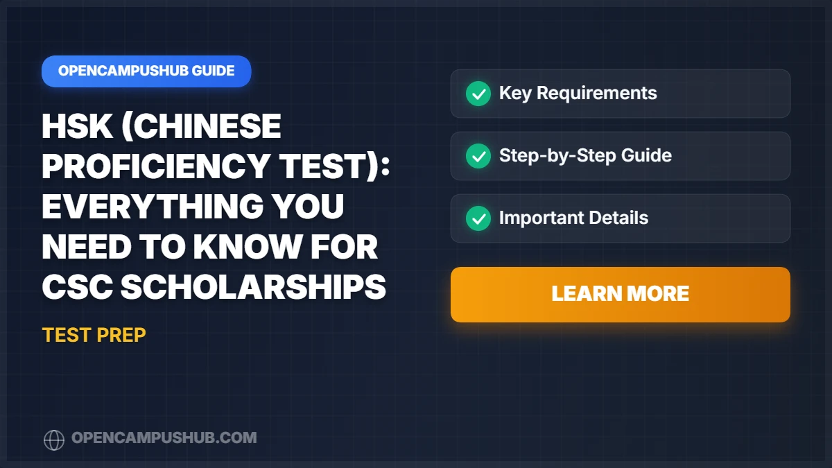 HSK (Chinese Proficiency Test): Everything You Need to Know for CSC Scholarships