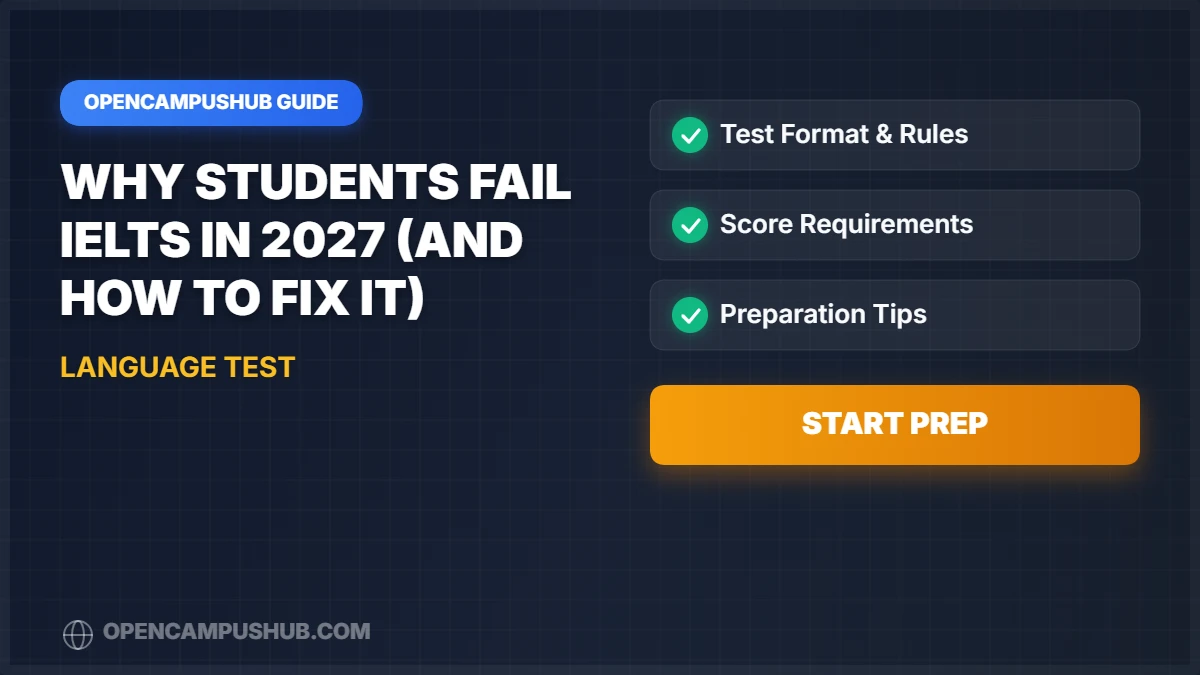 Why Students Fail IELTS in 2027 (And How to Fix It)