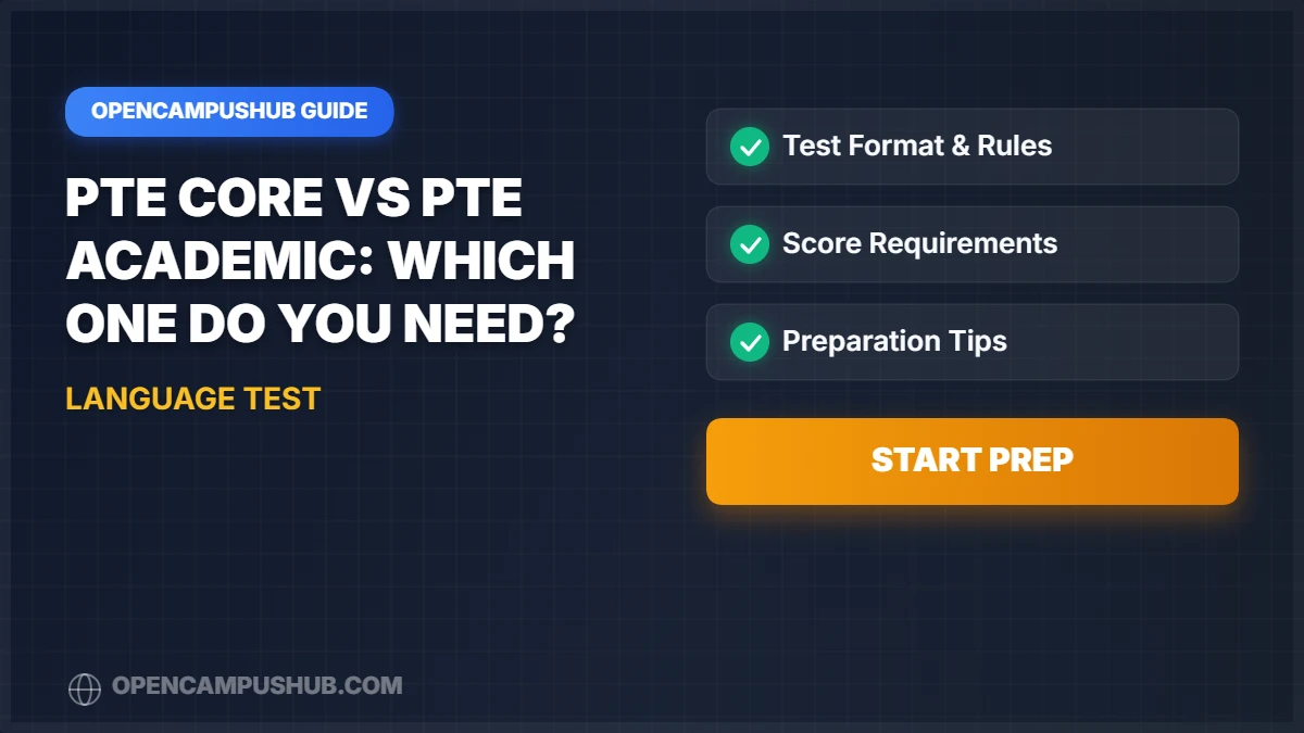 PTE Core vs PTE Academic: Which One Do You Need?
