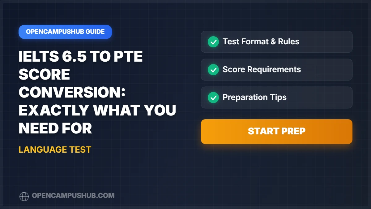 IELTS 6.5 to PTE Score Conversion: Exactly what you need for Australia PR