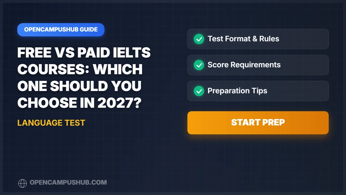 Free vs Paid IELTS Courses: Which one should you choose in 2027?