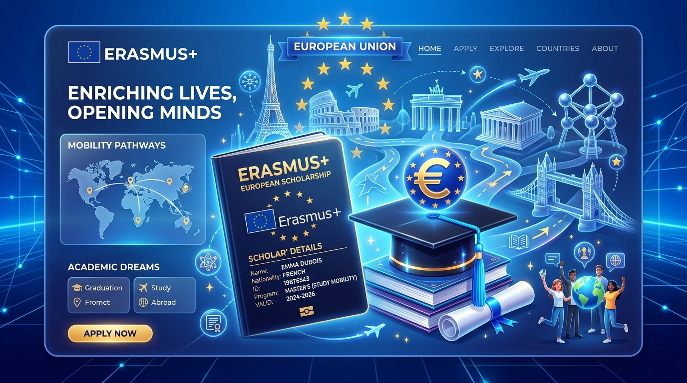 Erasmus+ 2026: The Ultimate Fully Funded Scholarship Blueprint